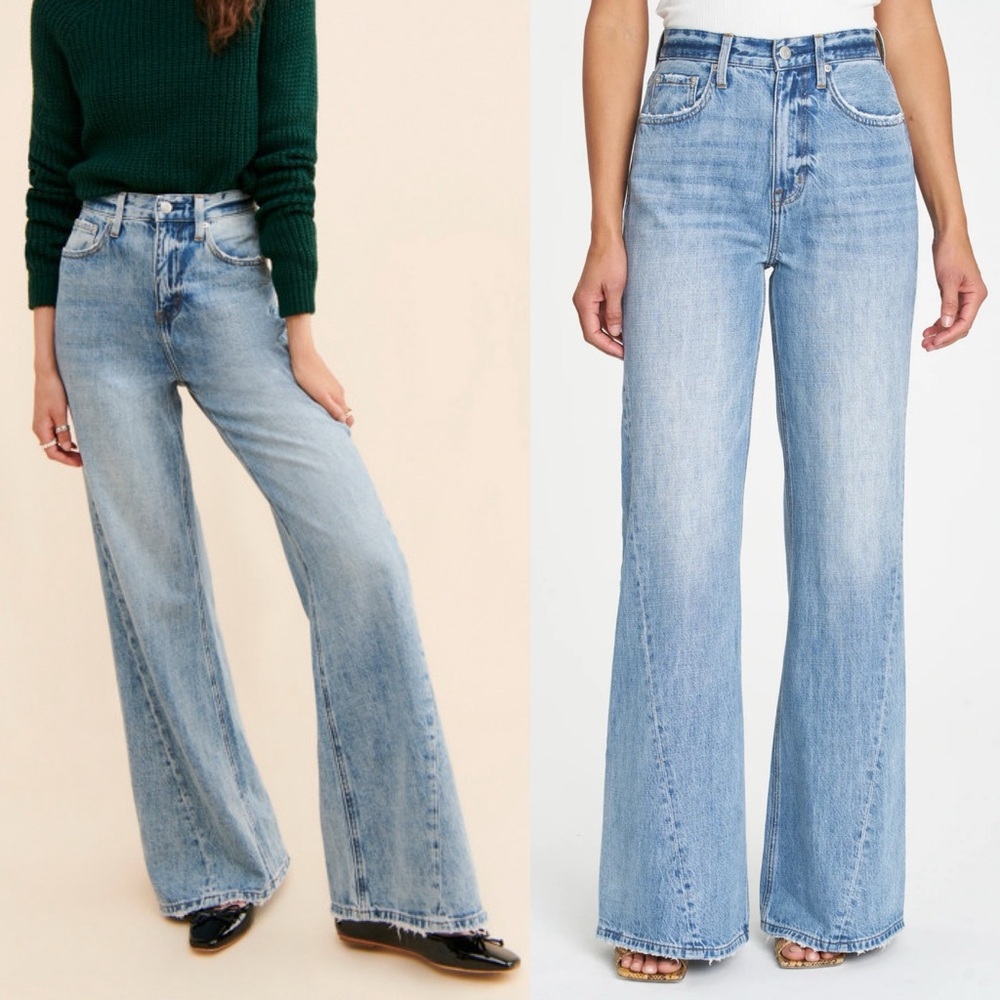 Pistola Ruby High Rise Wide Palazzo Jeans